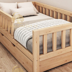 łóżko drewniane dla dziecka